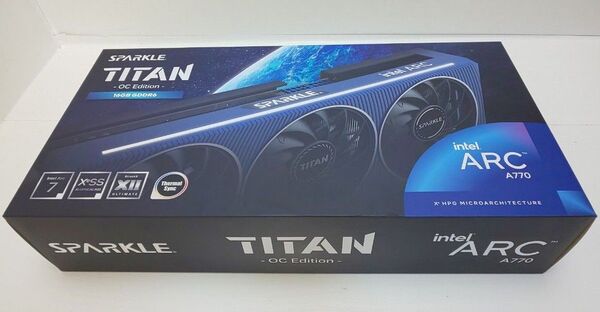 SPARKLE Intel Arc A770 TITAN OC Edition 16GB (中古美品)