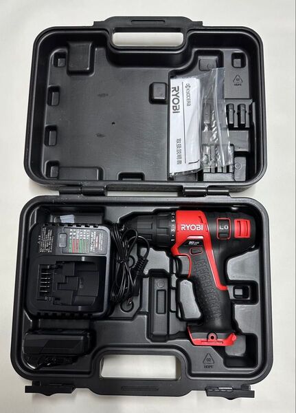 RYOBI 充電式ドライバドリル BD-1110L1レッド 未使用