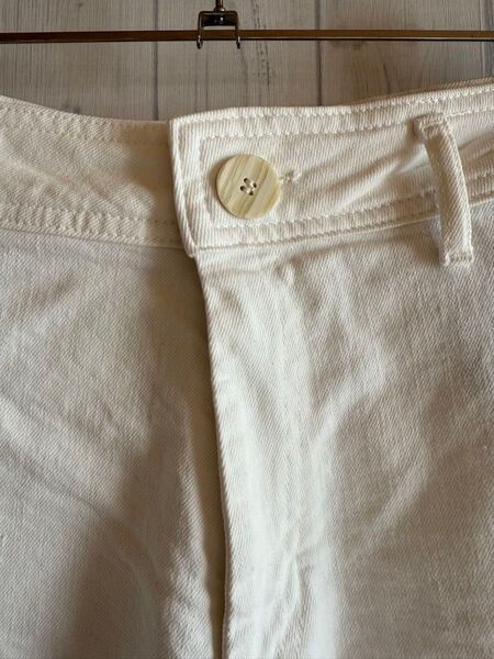 ZARA THEMARINESTAIGHT ホワイトワイド デニム 34XS〜S