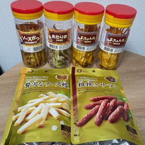 よっちゃん ソースかつ あたりめ 粗挽きサラミ 贅沢なチーズ鱈 おつまみ