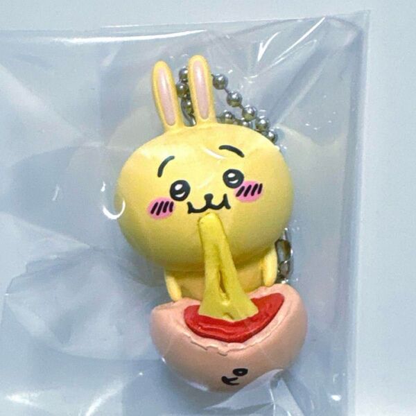 貴重 ちいかわ たべものいっぱい マスコット キーホルダー ピザまん うさぎ