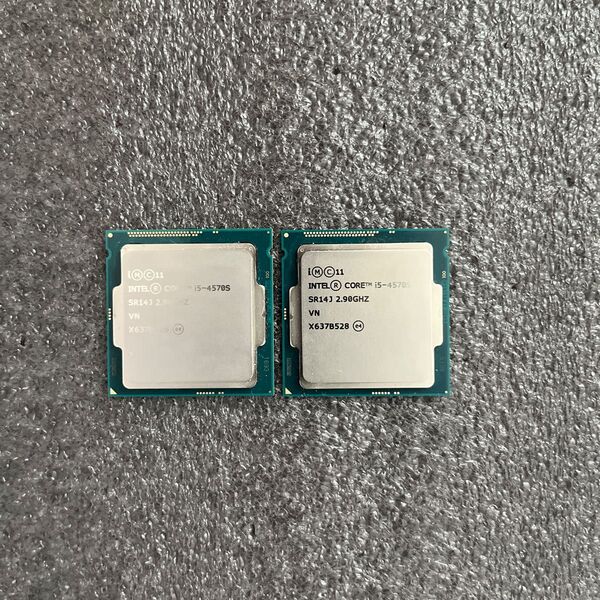 Intel Core i5-4570S 2個セット
