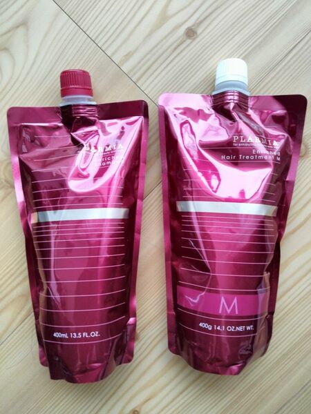 ミルボン プラーミア エンリッチド シャンプー400ml×1トリートメントM 400g×1