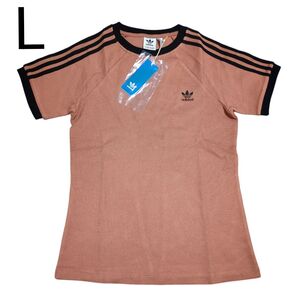 (Lサイズ)adidas ワッフル 半袖Tシャツ アディダスオリジナルス オレンジ 新品未使用