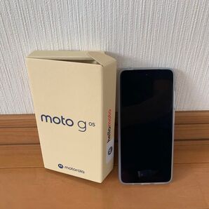 【ほぼ新品】motorola moto g 05 フレッシュラベンダー本体