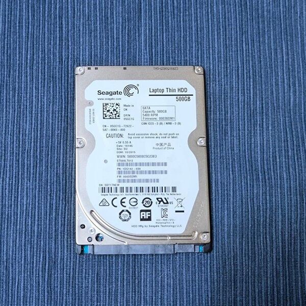 Seagate Laptop Thin HDD 500GB ST500LT012