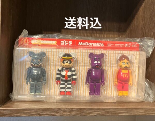 BE@RBRICK ベアブリック ゴジラ4体セット 未開封
