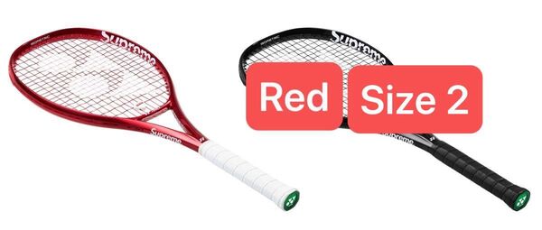 Supreme x Yonex EZONE 100L Racquet "Red"