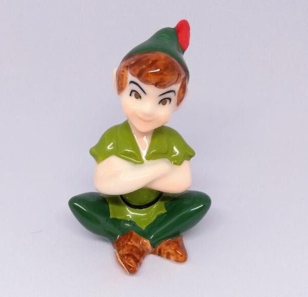 1987年 ピーターパン 東京ディズニーランド 陶器 置物 当時物 フィギュア