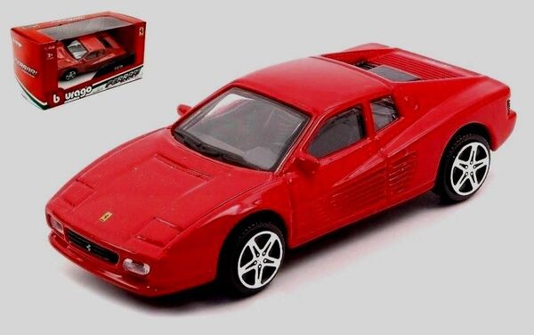 ◎希少車◎1/43 ブラーゴ フェラーリ 512 TR 赤 未開封新品