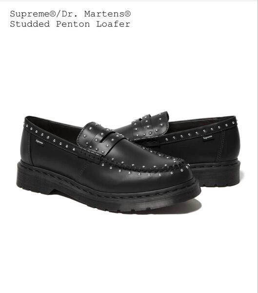 Supreme Dr. Martens Studded Penton Loafer ドクターマーチン US10/UK9 28cm