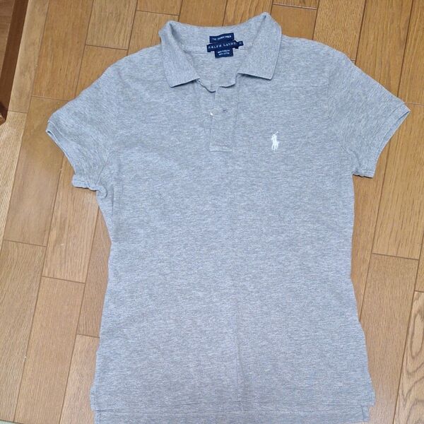 RALPH LAUREN ポロシャツ グレー レディース