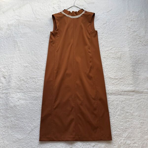 【美品】TOGA トーガ ノースリーブロングワンピース バックリボン S