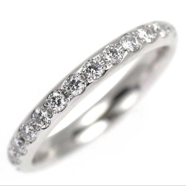 カシケイ フォーエバーマーク Pt950 ダイヤモンド リング 0.28ct ハーフエタニティ