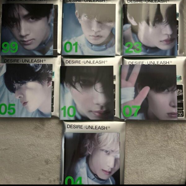 ENHYPEN DESIRE : UNLEASH ENGENE ver. 7形態セット