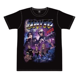 B'z マキシマム ザ ホルモン コラボTシャツ UNITE#2 M ロックTシャツ