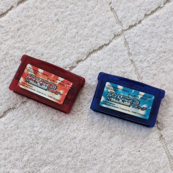 ポケットモンスター ゲームボーイアドバンス GBA ルビー サファイア