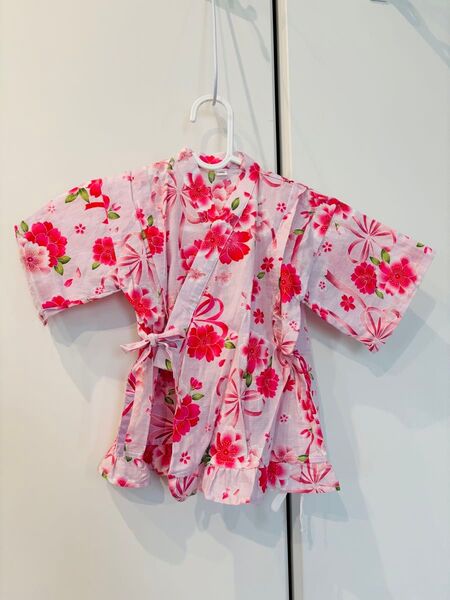女の子 セパレート浴衣 スカート浴衣 子供服 100