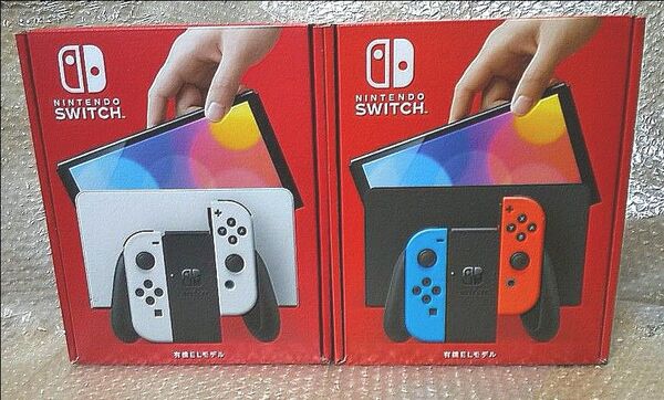 Nintendo Switch 有機ELモデル Switch本体 2点 ////ニンテンドースイッチ