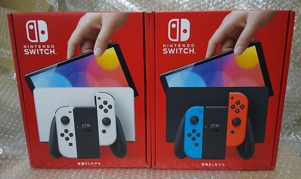 Nintendo Switch 有機ELモデル Switch本体 2点 /ニンテンドースイッチ