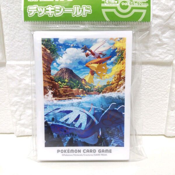 ホウエンの冒険 カイオーガ & バシャーモ デッキシールド スリーブ ポケモンカードゲーム