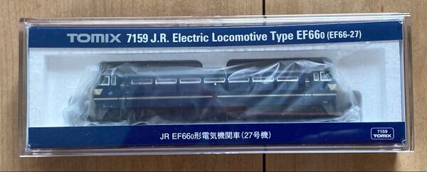TOMIX Nゲージ JR EF660形電気機関車 27号機 7159