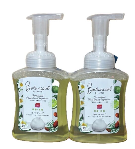 ミューズ 泡ハンドソープ ホワイトリリー&ベルガモット 250ml×2個セット