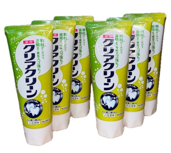 クリアクリーン ナチュラルミント 薬用歯磨き粉 6個セット