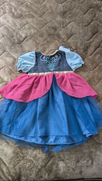 バースデイ コトリ ドレス cottoli ディズニー プリンセス アナ雪 アナ アナと雪の女王 ワンピース 女の子