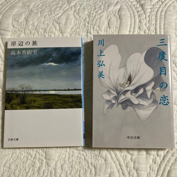 三度目の恋 川上弘美/ 岸辺の旅 湯本香樹実 2冊