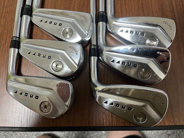 ONOFF FORGED KURO 2022 オノフ 黒アイアン 6本セット