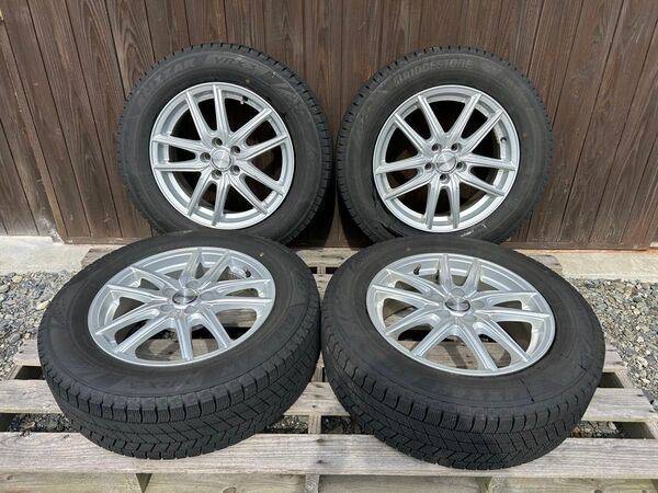 195/65R16 VRX3 4本アルミセット 16× 6J+40 6H ライズ ロッキー ブリヂストン