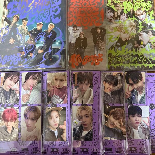 匿名配送 新品未開封 BOYNEXTDOOR NO GENRE 3形態 Board Game アルバム トレカ コンプ 特典
