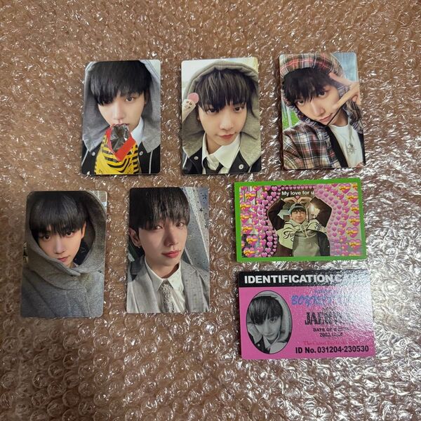 匿名配送 BOYNEXTDOOR HOW アルバム トレカ ジェヒョン コンプ