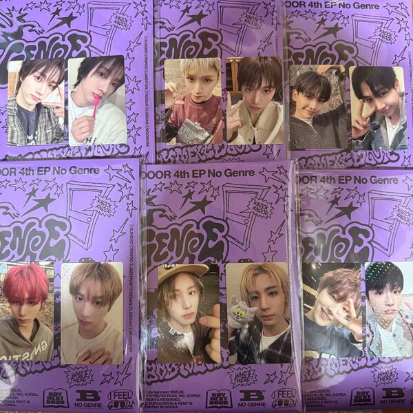 匿名配送 BOYNEXTDOOR アルバム トレカ NO GENRE Board Game 6形態 コンプ