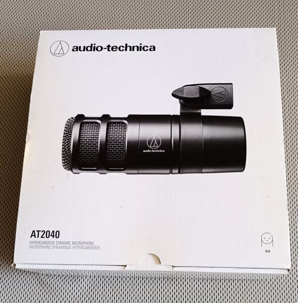 【新品未使用!】 オーディオテクニカ audio-technica AT2040 ダイナミックマイク