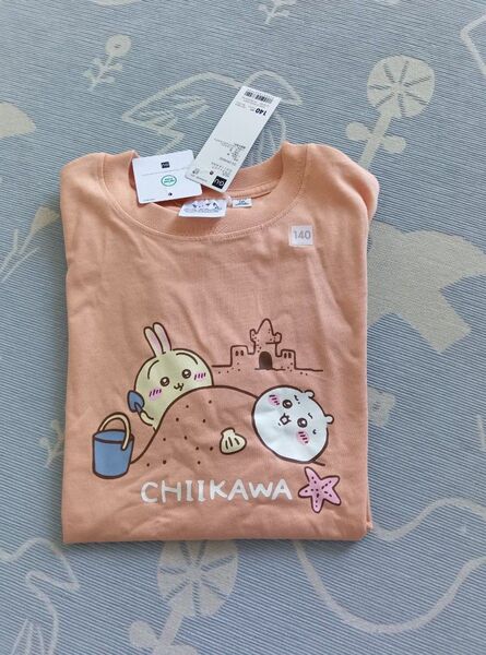 新品 GU ちいかわ Tシャツ 140cm