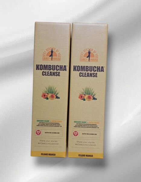 2本セット コンブチャクレンズ ダイエット 置き換えドリンク KOMBUCHA CLEANSE 賞味期限2025/10
