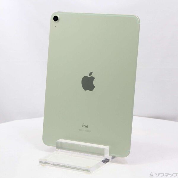 【金曜日あさイチ終了】【格安!】Wi-Fi iPad Air(第4世代/2020) 64GB グリーン バッテリー88%
