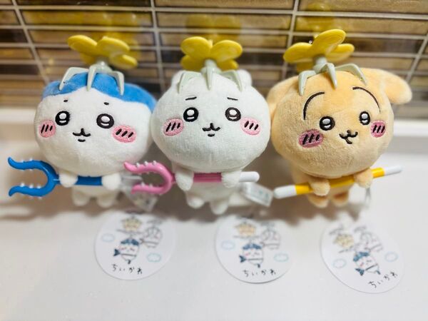 ちいかわ 討伐マスコット ちいかわ ハチワレ うさぎ フルコンプセット