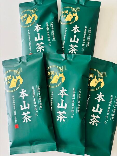 小柳津清一商店 お茶屋が本気で作った 本山茶 100g×5個