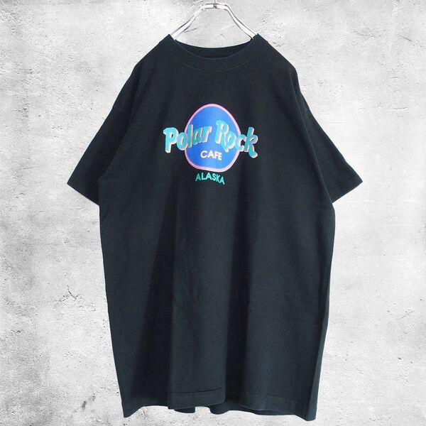 90's フルーツオブザルーム Tシャツ ロゴプリント FRUIT OF THE LOOM XLサイズ