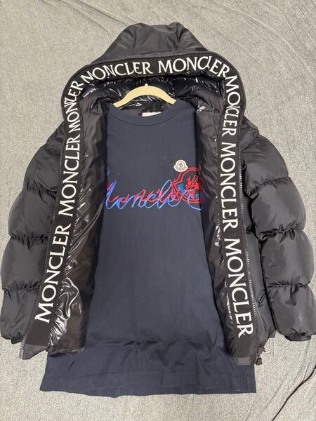 MONCLER ダウンジャケット Mサイズ ブラック モンクレール モンクラー モンクレー アウター ジャケット