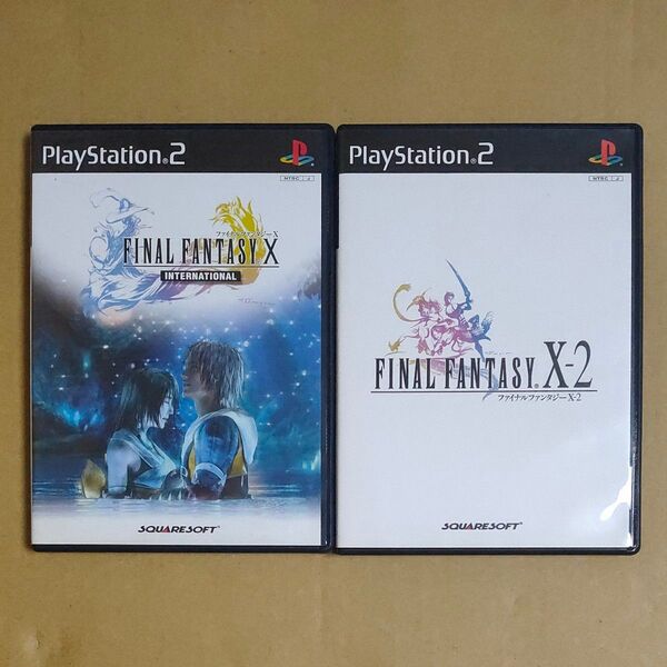 PS2 ファイナルファンタジーXインターナショナル X-2 2本セット