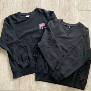 スウェット キッズ 2枚セット dev!rock(140)UNIQLO(130)