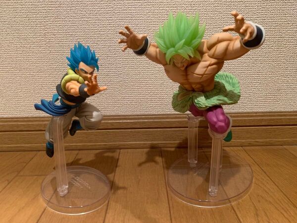 ドラゴンボール 一番くじ サイヤ人超決戦 超サイヤ人ゴジータブルー フルパワーブロリー フィギュア