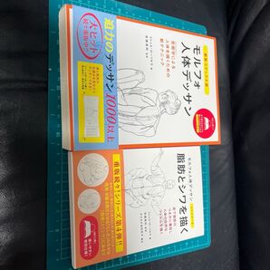美品 2冊セット モルフォ人体デッサン 形態学による人体を描くための新テクニック 新装コデックス版+脂肪とシワを描く