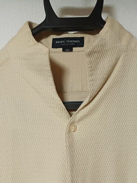 MEN'S TENORAS ベージュ フリーサイズ 長袖シャツ メンズティノラス ティノラス