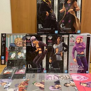 ジョジョ 一番くじ GOLDEN WIND HITMAN TEAM フィギュアセット