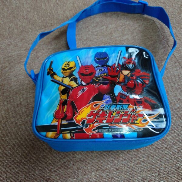 レア ゲキレンジャー幼稚園バック、ミニショルダーバック